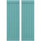 Ekena Millwork Americraft 5-Board Exterior Wood Joined Board-n-Batten Shutters w/ End Batten, ARW103BB518X77PTH, PR ARW103BB518X77PTH - alternate 1